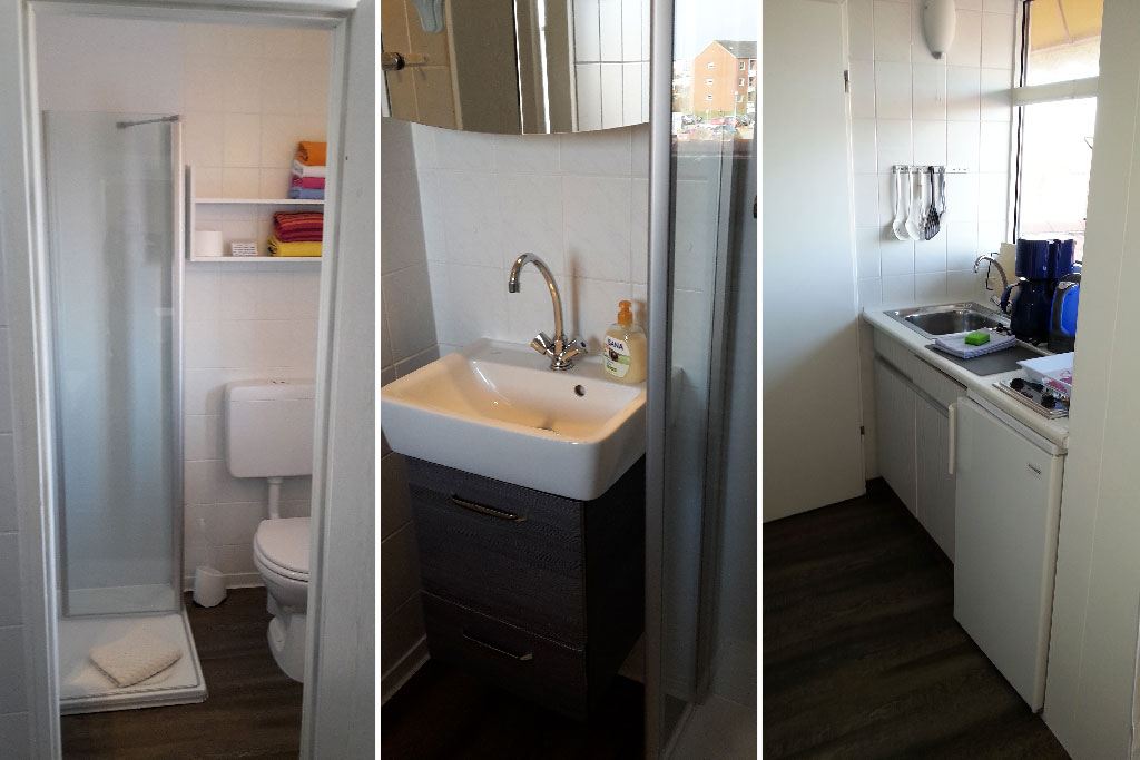 Appartement Meeresrauschen – Badezimmer
