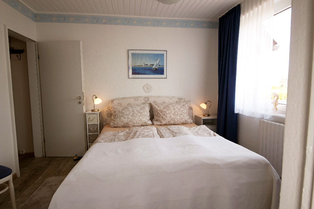 Wohnung Möwe – Schlafzimmer