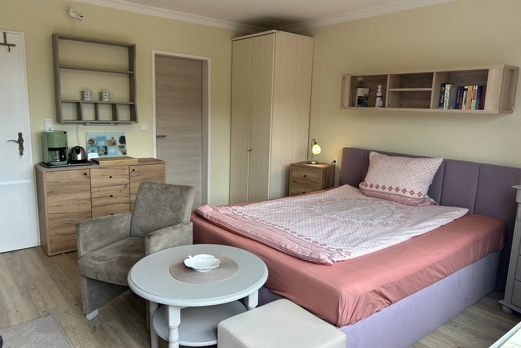 Appartement Muschel – Schlafbereich