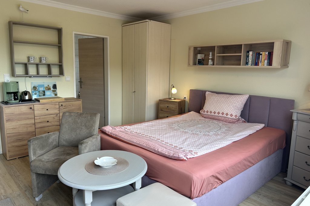 Appartement Muschel – Schlafbereich