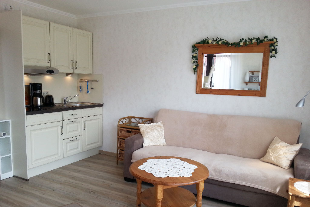 Wohnung Seestern – Wohnbereich